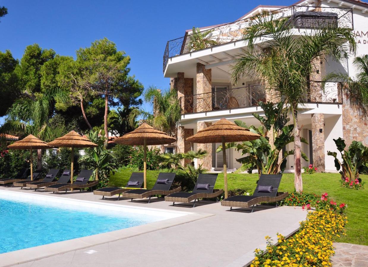 Villa Aquamarina Pavoncella Rossa Porto Pino Exteriér fotografie