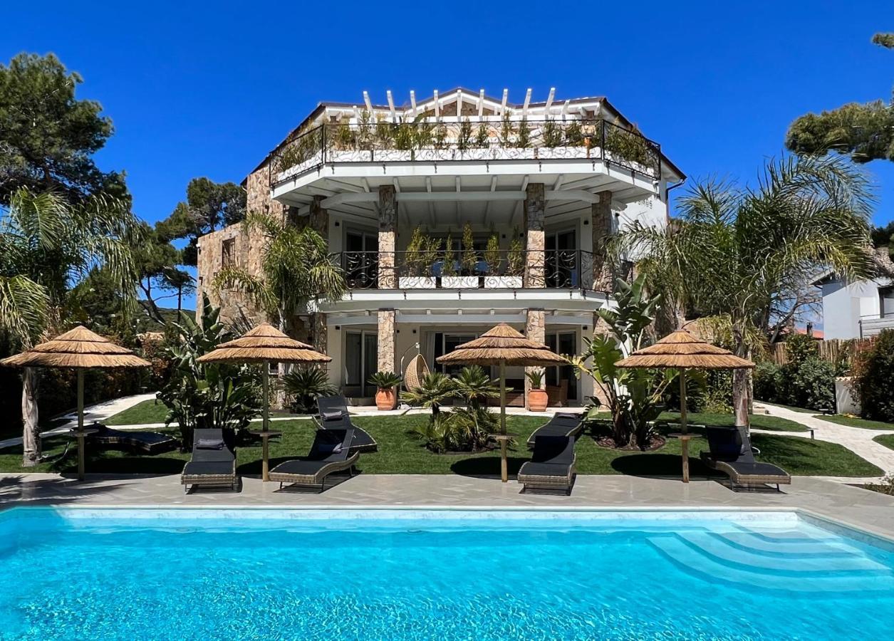 Villa Aquamarina Pavoncella Rossa Porto Pino Exteriér fotografie